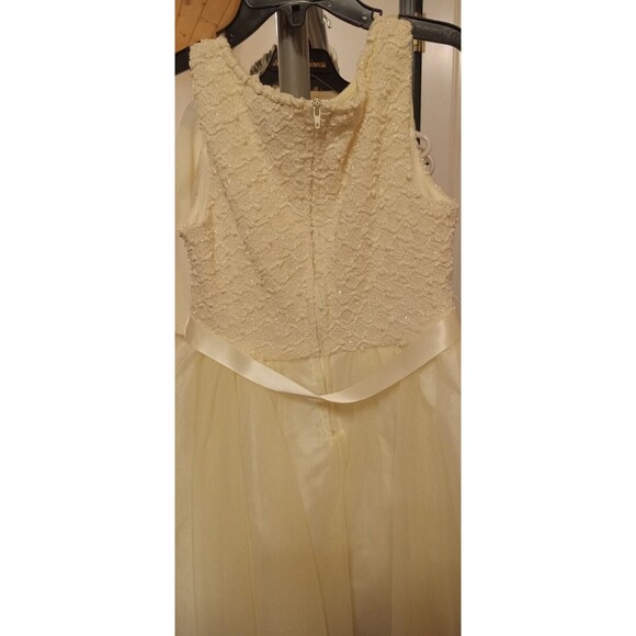 Lilt Girls Ivory Chiffon Taffeta Tulle formal recital Wedding Dress size 6 NWT - Picture 5 of 7